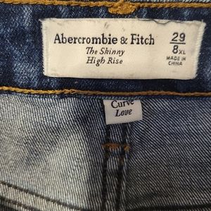 Abercrombie Tall Curve Love Skinny Jeans
